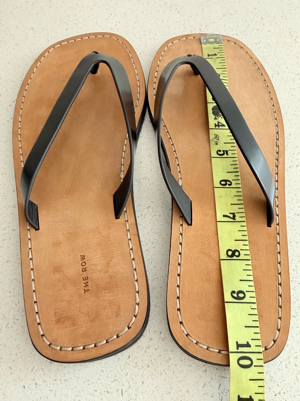 The Row City Flip Flop Black Size EU 39 US 9 - Picture 5 of 8